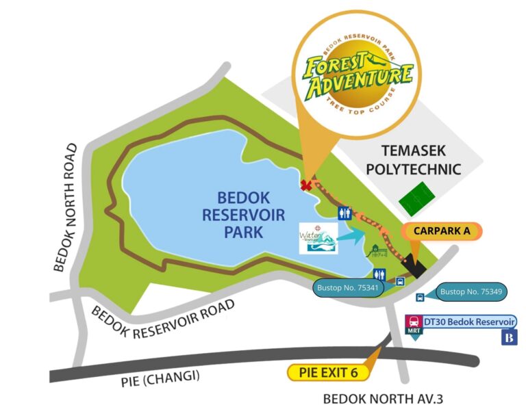 Map to Forest Adventure