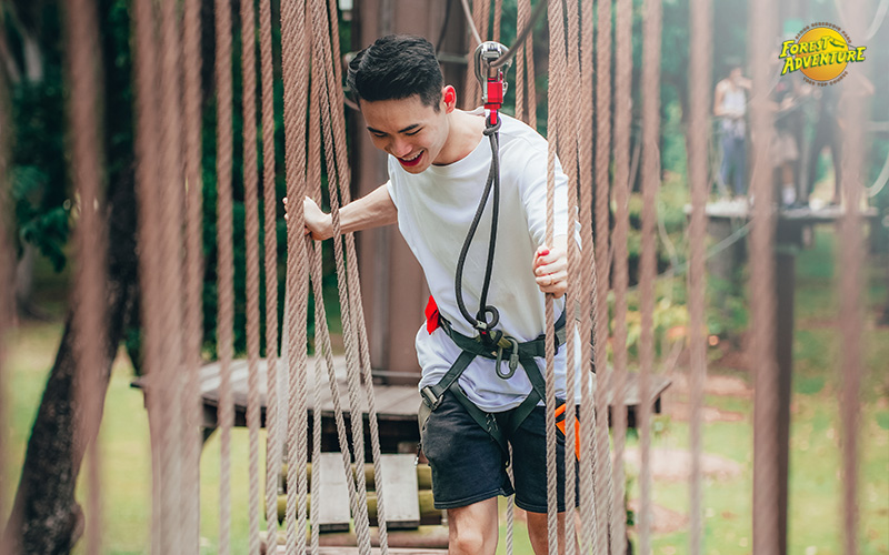 Outdoor obstacle course